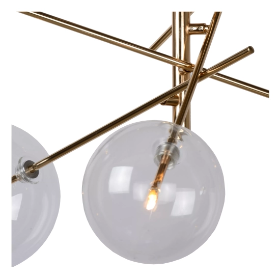 ALARA Lampa wisząca Ø 72 cm LED G4 6x1,5W 2700K Gold 46417/06/10 Lucide - zdjęcie dodatkowe 5